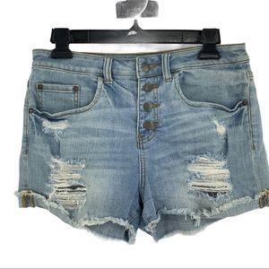 Sun & Shadow 7 Jr Denim Shorts 9353 Jean Cutoffs